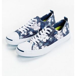 Converse Jack Purcell w/ lunarlon, dk navy floral